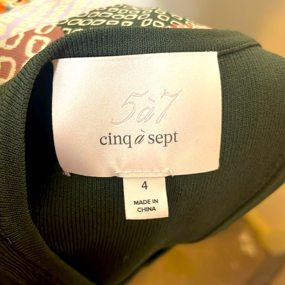 NWT Cinq à Sept Mardi Patchwork Dress - Picture 6 of 11